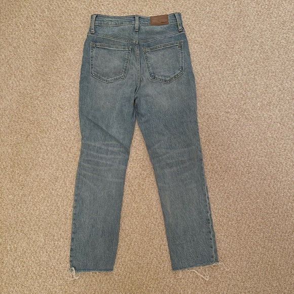 MADEWELL The Perfect Vintage Jean in Rosabelle Wash Comfort Stretch Edition - Picture 8 of 14